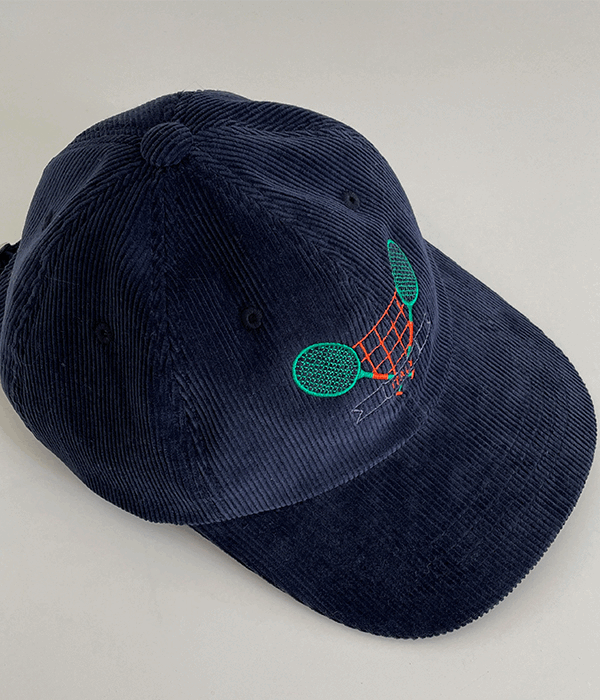 테니스 볼캡 모자(1color)